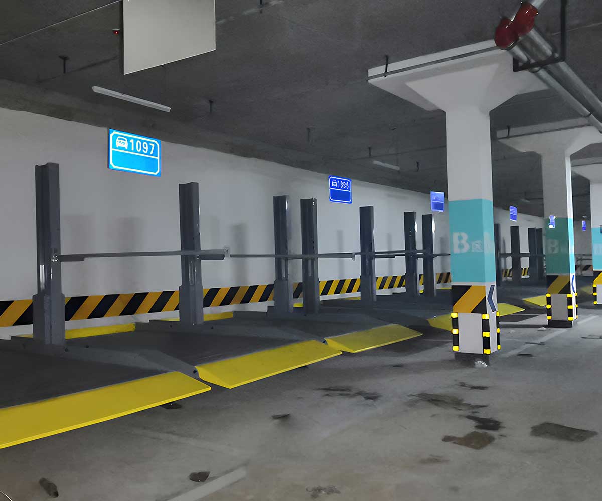 上下两层立体停车设备选型需要注意的事项